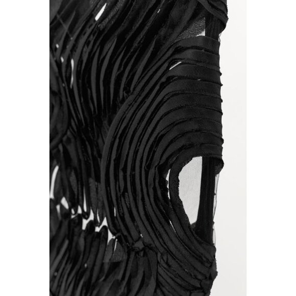 ZARA STRUCTURED MIDI SKIRT LIMITED EDITION - Picture 4 of 4